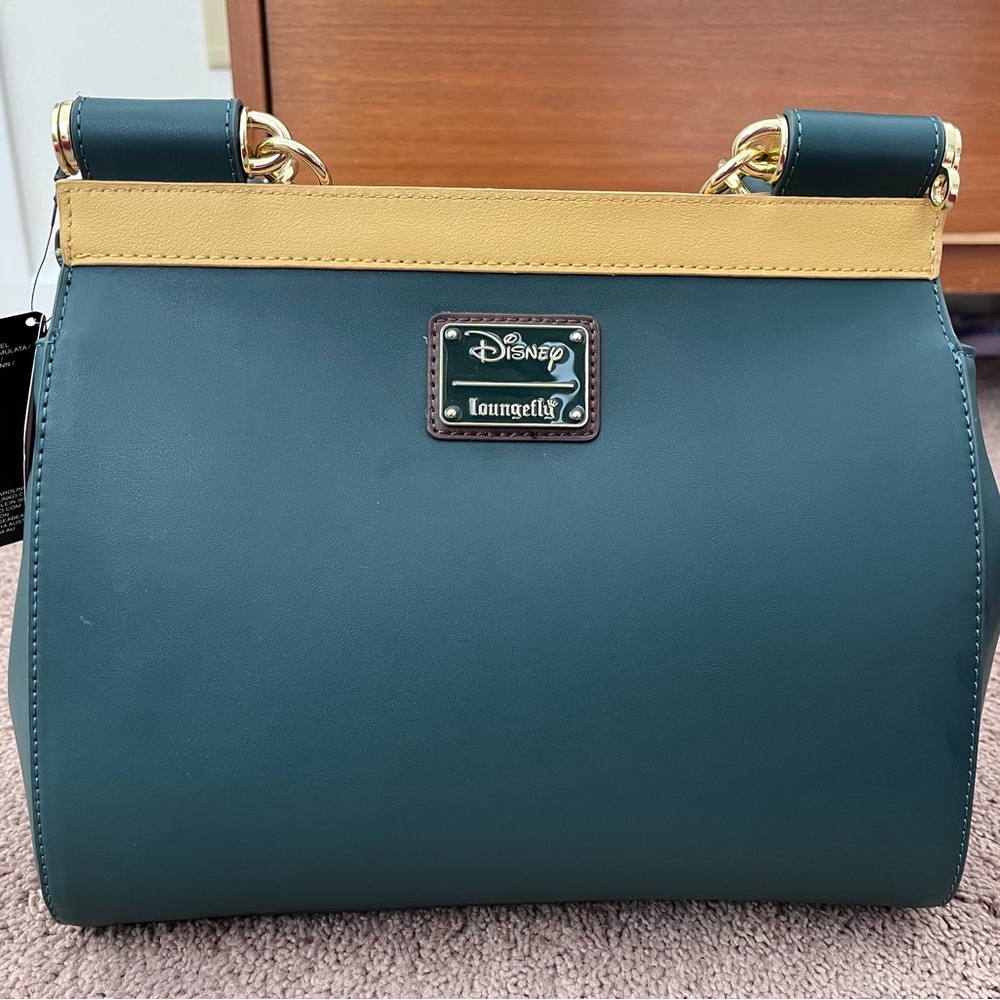 Loungefly Disney Bambi Shoulder Bag - Green and Yellow - Picture 2 of 7